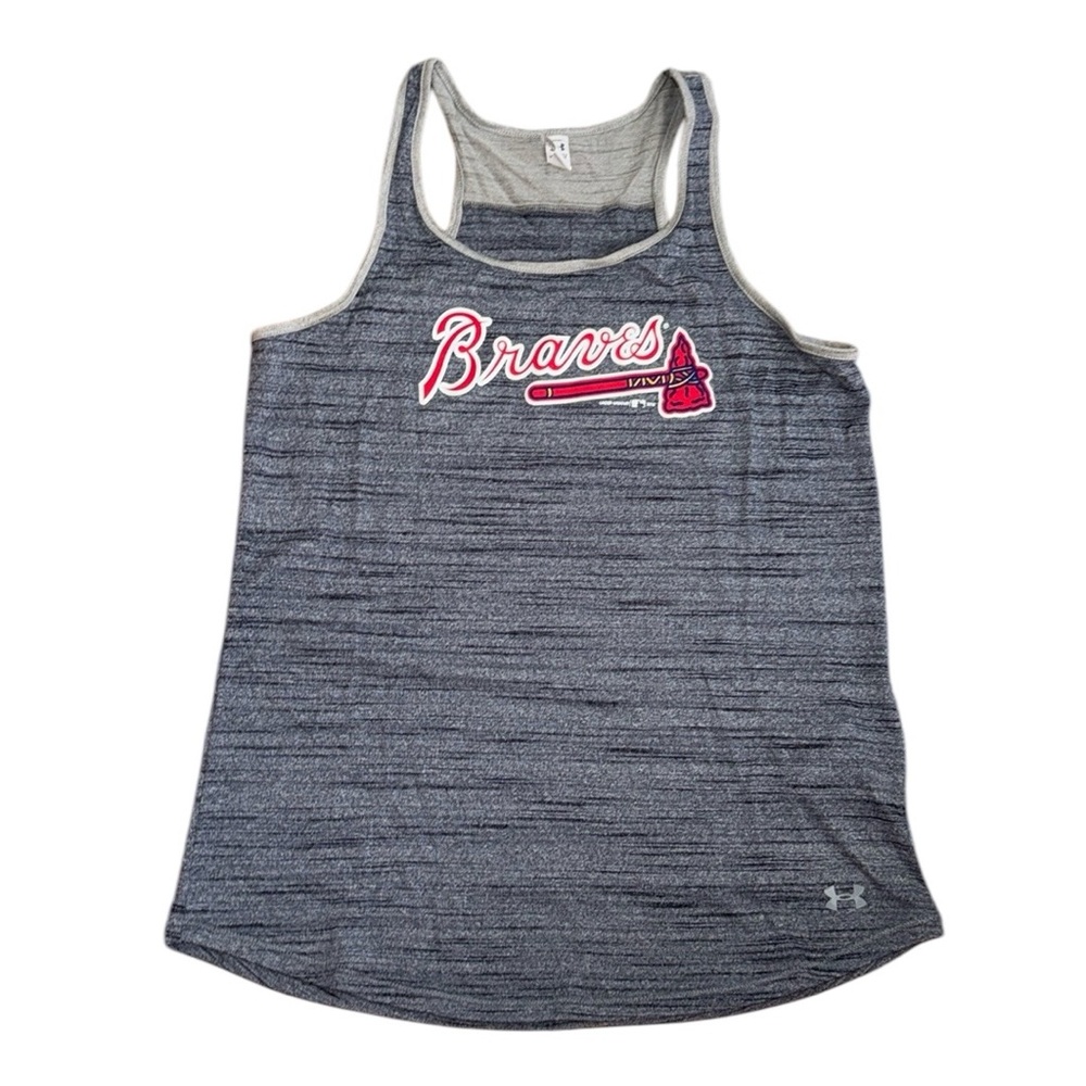 Under Armour Atlanta Braves Racerback Tank Top